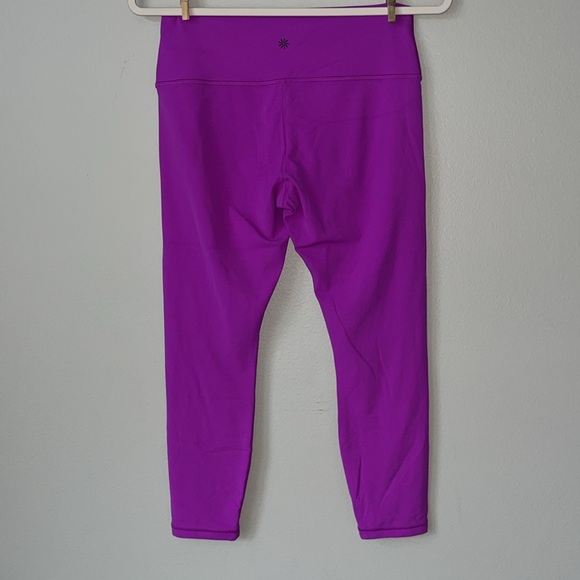 Athleta Transcend 7/8 Tight / Jazzy Purple / SZ L - Picture 7 of 9
